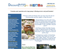 Tablet Screenshot of discount-pumps.biz